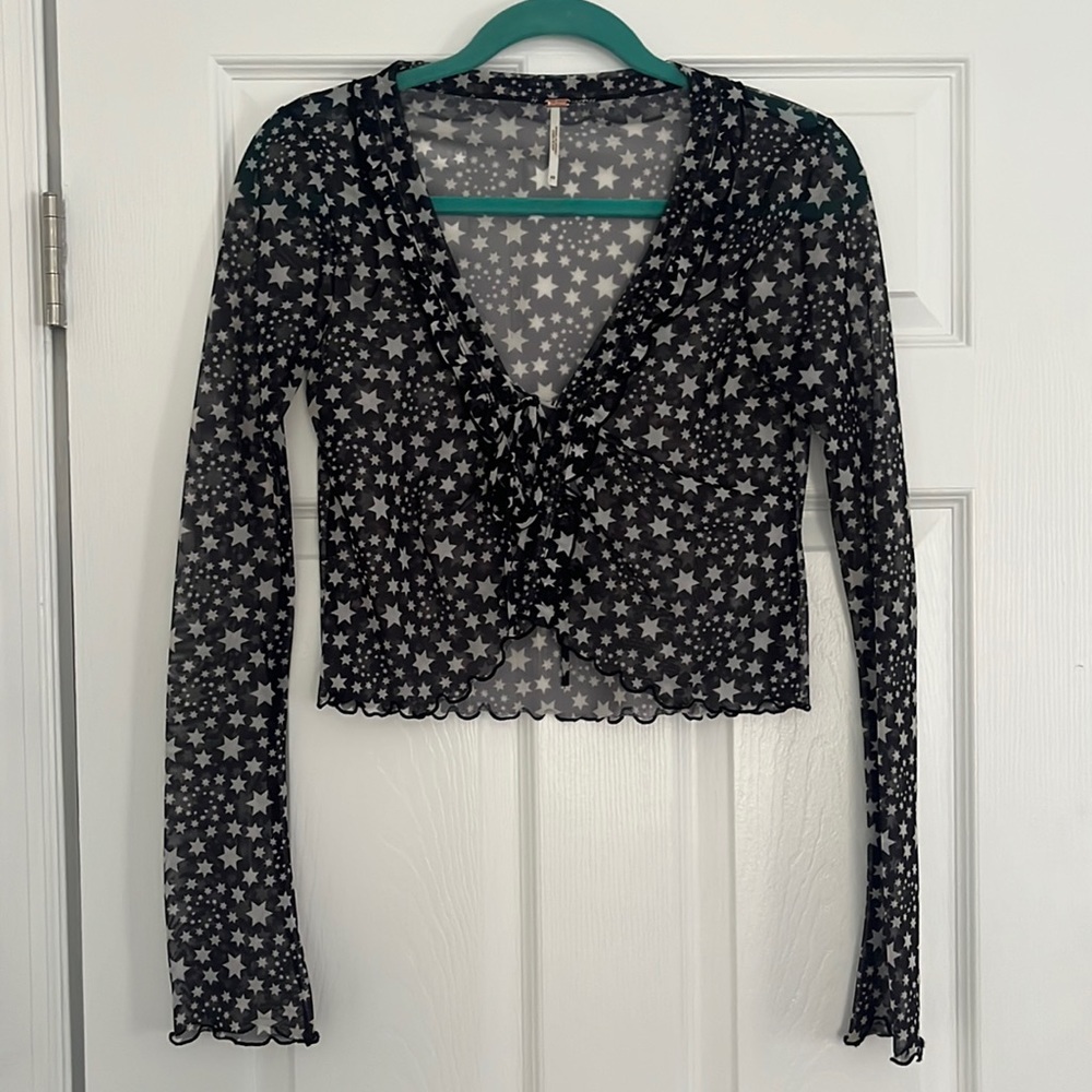 Free People Marne Tie Top (XS)